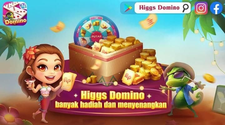 Higgs Domino Island